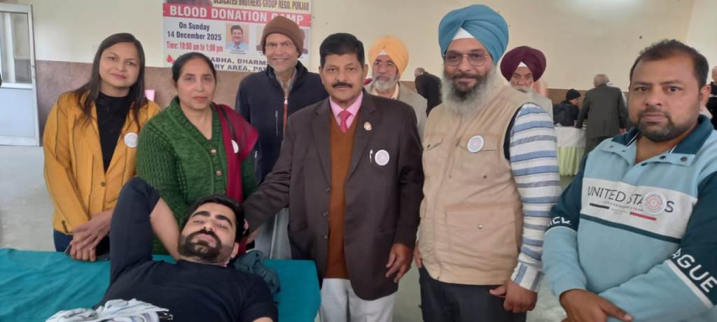 DBG organized a massive blood donation camp in the memory of Captain Harjinder Singh